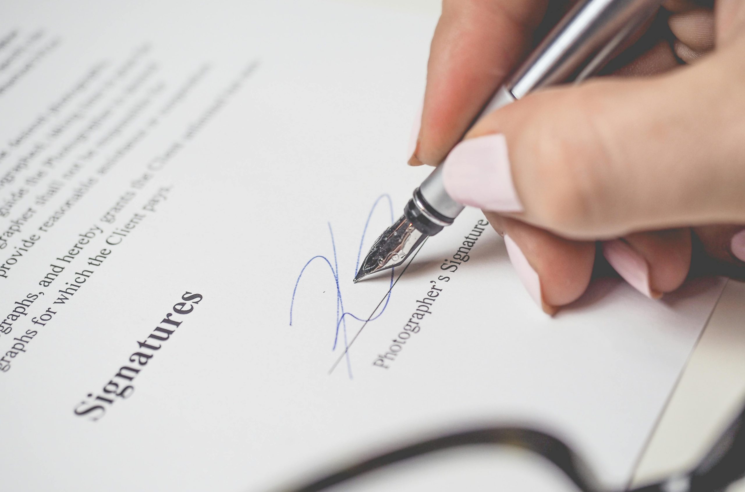 Intention Agreement Signed